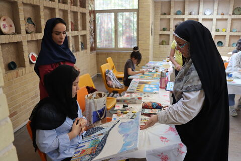 پنجمین مهرواره هنرهای تجسمی کودکان و نوجوانان استان تهران