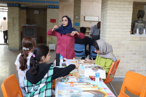 پنجمین مهرواره هنرهای تجسمی کودکان و نوجوانان استان تهران
