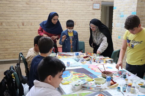 پنجمین مهرواره هنرهای تجسمی کودکان و نوجوانان استان تهران