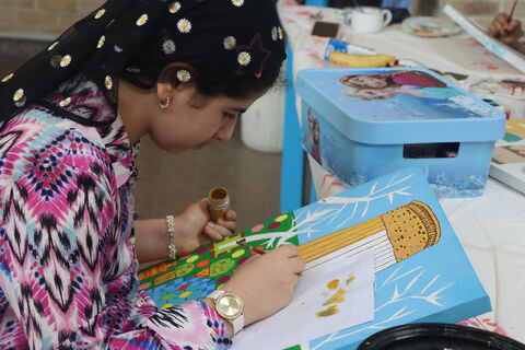 پنجمین مهرواره هنرهای تجسمی کودکان و نوجوانان استان تهران