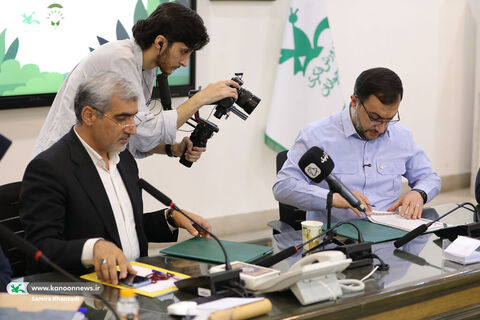 آیین امضای تفاهم‌نامه همکاری کانون و سازمان آموزش و پرورش استثنایی