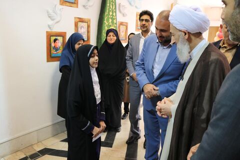 بازدید نماینده ولی فیقه در مازندران از نمایشگاه هفته ملی کودک