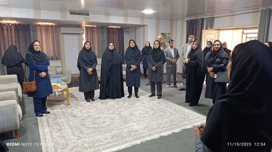 بازدید مدیر کل کانون هرمزگان از شیرخوارگاه الزهرا
