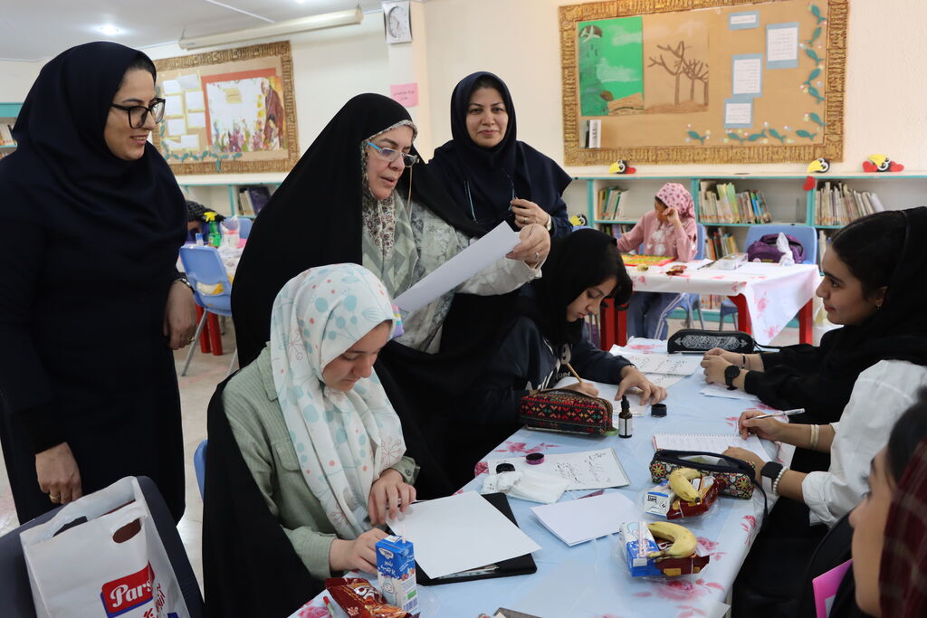 پنجمین مهرواره هنرهای تجسمی کودکان و نوجوانان استان تهران