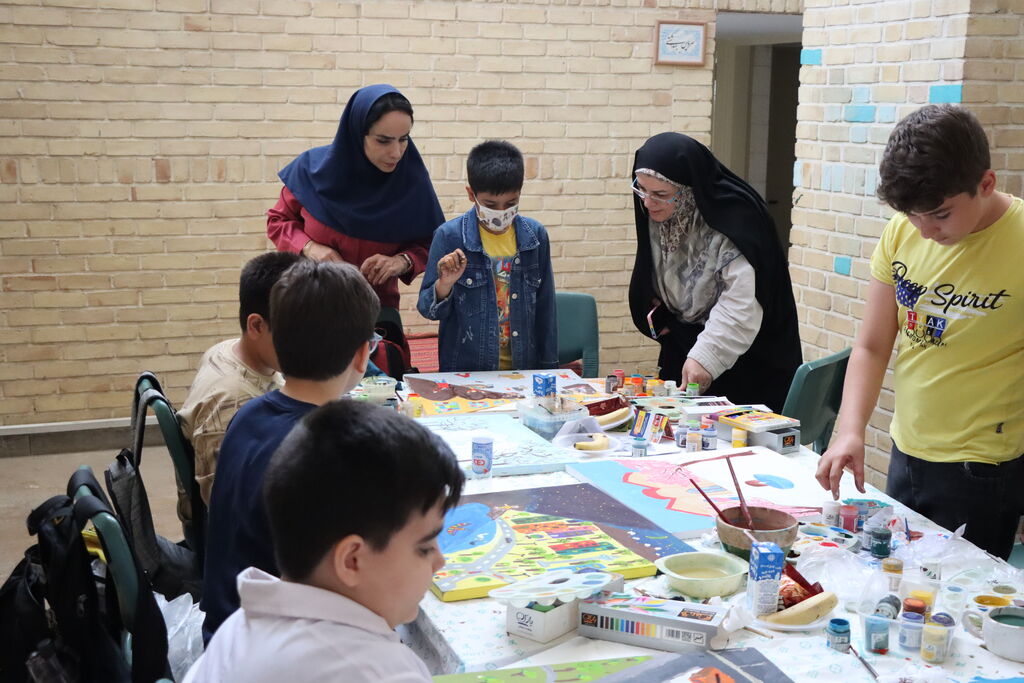 پنجمین مهرواره هنرهای تجسمی کودکان و نوجوانان استان تهران