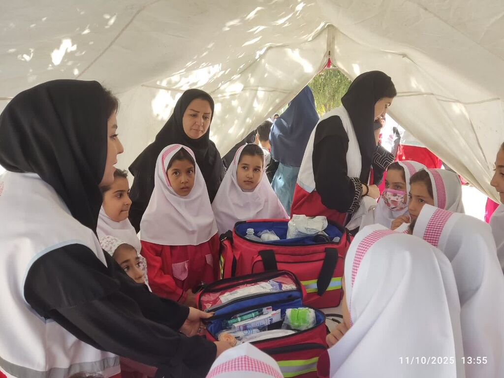 برگزاری ایستگاه آموزش ایمنی و سلامت در کانون