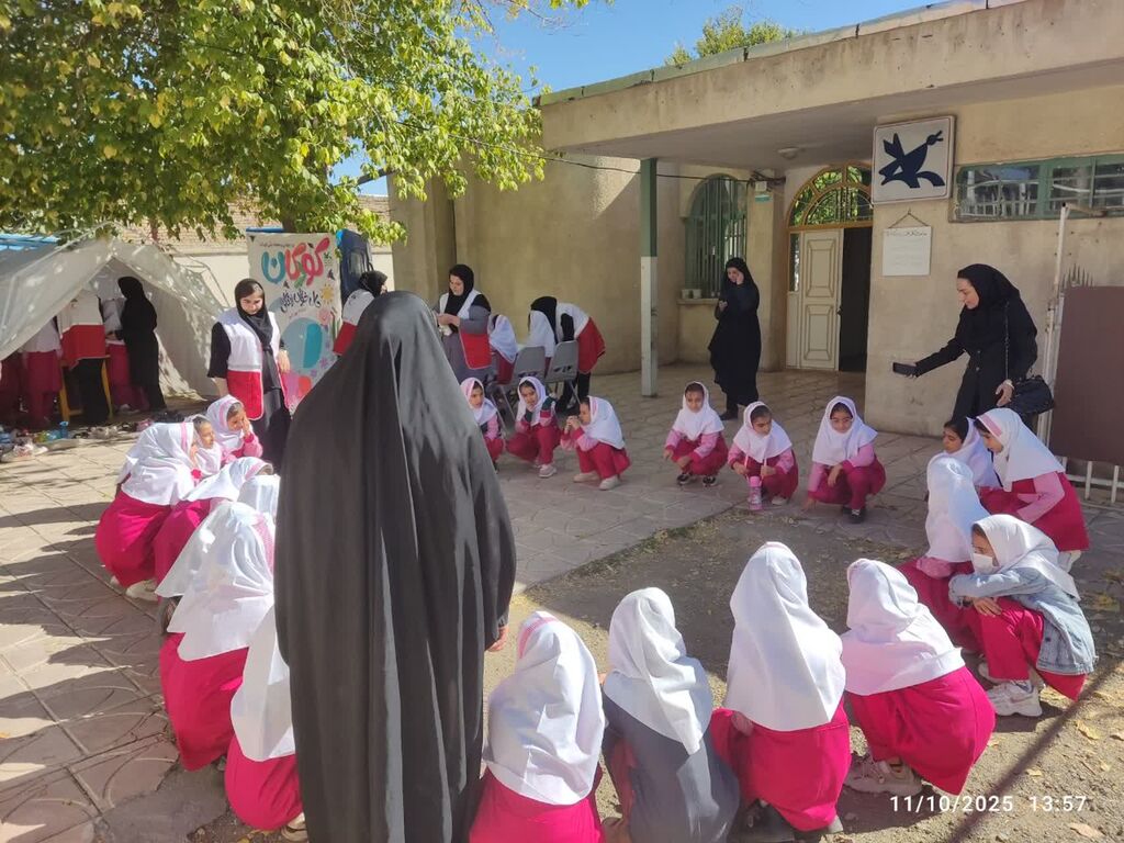 برگزاری ایستگاه آموزش ایمنی و سلامت در کانون