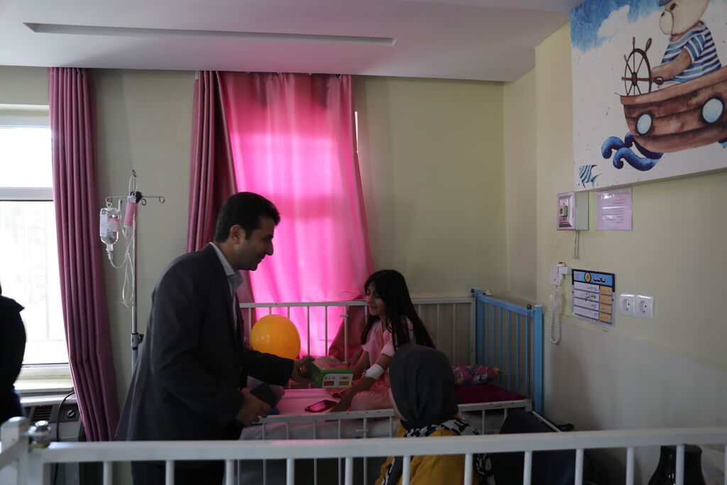 لبخند دوباره بر چهره کودکان بیمار شکفت