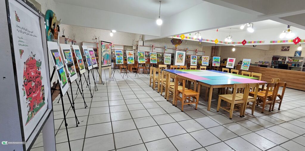 برپایی نمایشگاه نقاشی  «نقش و رنگ کودکی» در یاسوج