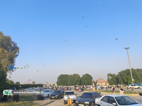 جشن پرواز بادبادکها در مراکز فرهنگی هنری کانون استان بوشهر