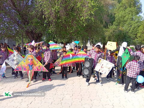 جشن پرواز بادبادکها در مراکز فرهنگی هنری کانون استان بوشهر