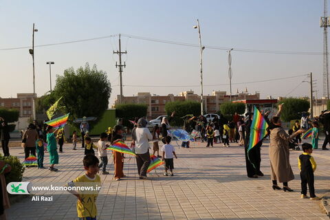 جشن پرواز بادبادکها در مراکز فرهنگی هنری کانون استان بوشهر