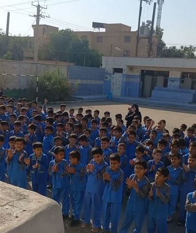 «طنین زنگ دوستی در مدارس استان خوزستان»