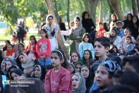 تماشاخانه‌ی سیار کانون در چهارمحال و بختیاری(هفشجان)