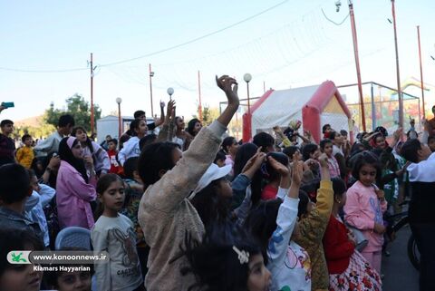 تماشاخانه‌ی سیار کانون در چهارمحال و بختیاری(هفشجان)