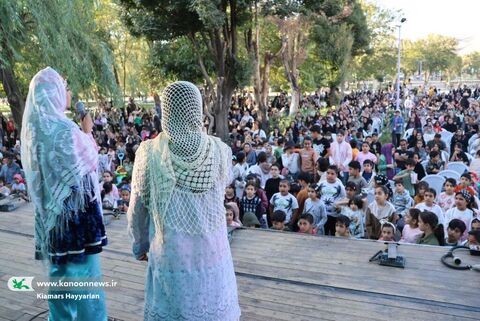 تماشاخانه‌ی سیار کانون در چهارمحال و بختیاری(هفشجان)