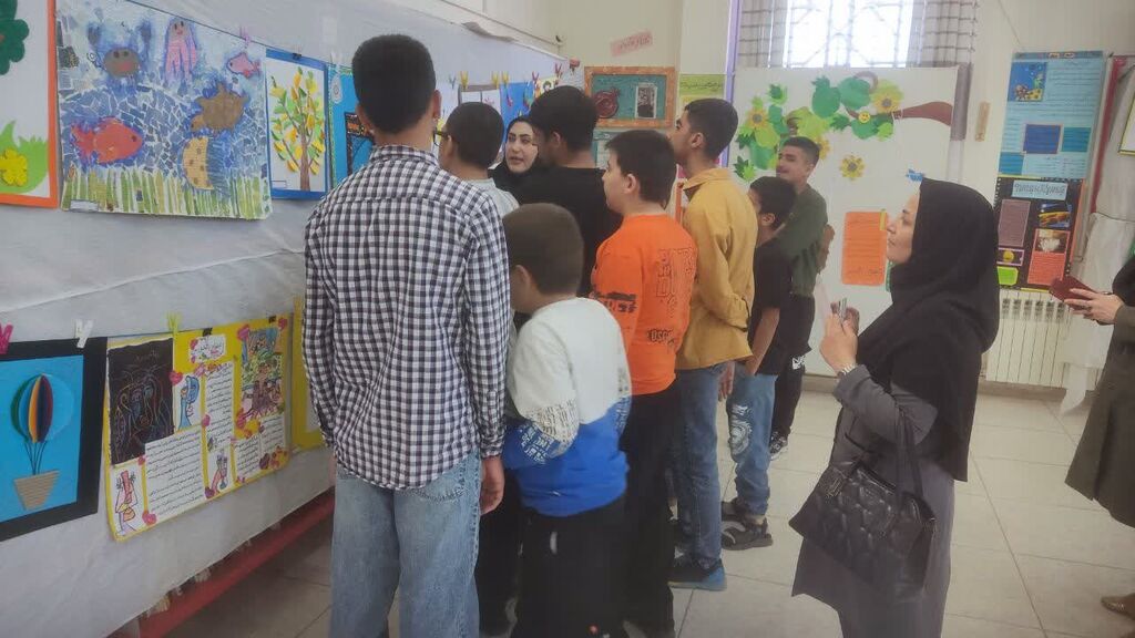 دنیای شیرین کودکان بانیازهای ویژه درمرکزشماره یک ایلام