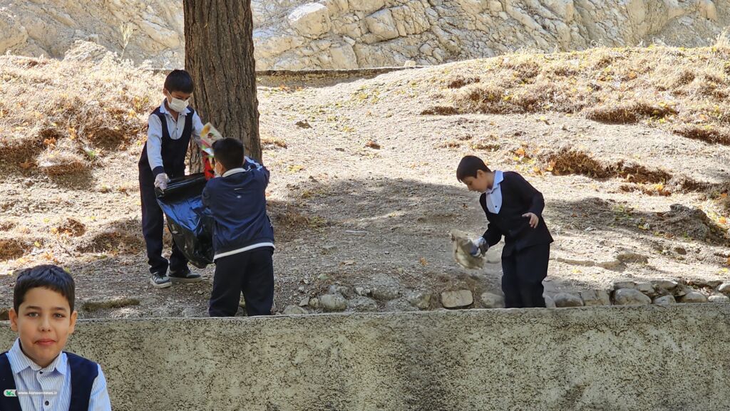 آبشار یاسوج پاکسازی شد