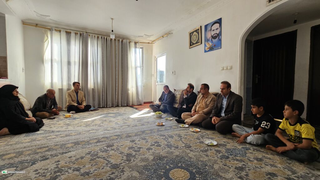 دیدار  با خانواده شهید «محمد نادری»در یاسوج