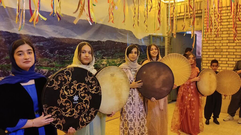 تبلور «حال خوش زندگی» در جشن بزرگ هفته ملی کودک ثلاث باباجانی