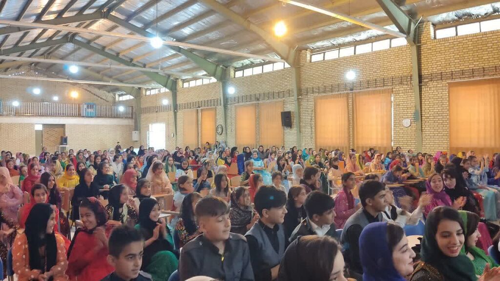 تبلور «حال خوش زندگی» در جشن بزرگ هفته ملی کودک ثلاث باباجانی