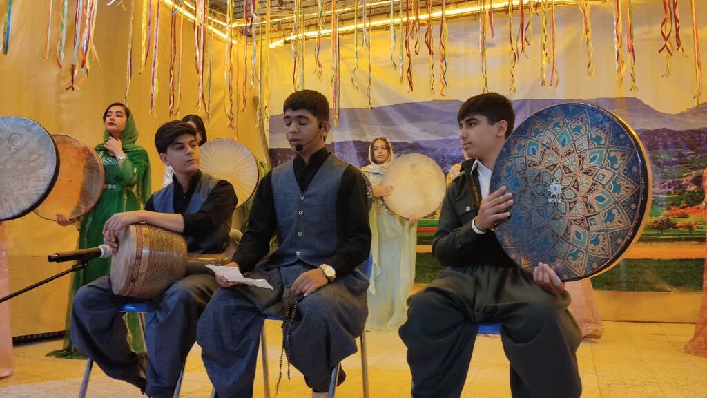 تبلور «حال خوش زندگی» در جشن بزرگ هفته ملی کودک ثلاث باباجانی