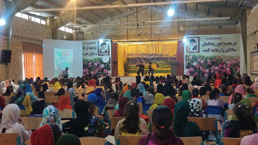 تبلور «حال خوش زندگی» در جشن بزرگ هفته ملی کودک ثلاث باباجانی