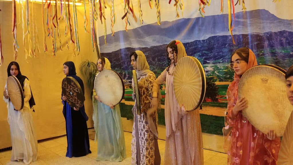 تبلور «حال خوش زندگی» در جشن بزرگ هفته ملی کودک ثلاث باباجانی