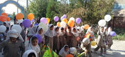 شادپیمایی کودکان ابرکوه برگزار شد