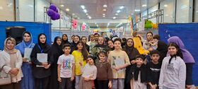 سومین نمایشگاه هفته ملی کودک کانون گلستان به کار خود پایان داد