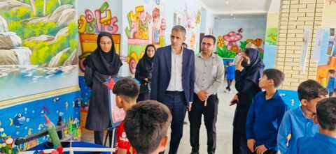 نمایشگاه هفته جهانی فضا گرامی داشت شهدای صنعت موشکی در سیریک برگزار شد