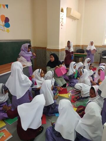 برگزاری هفته ملی کودک در مرکز میناب از لنز دوربین