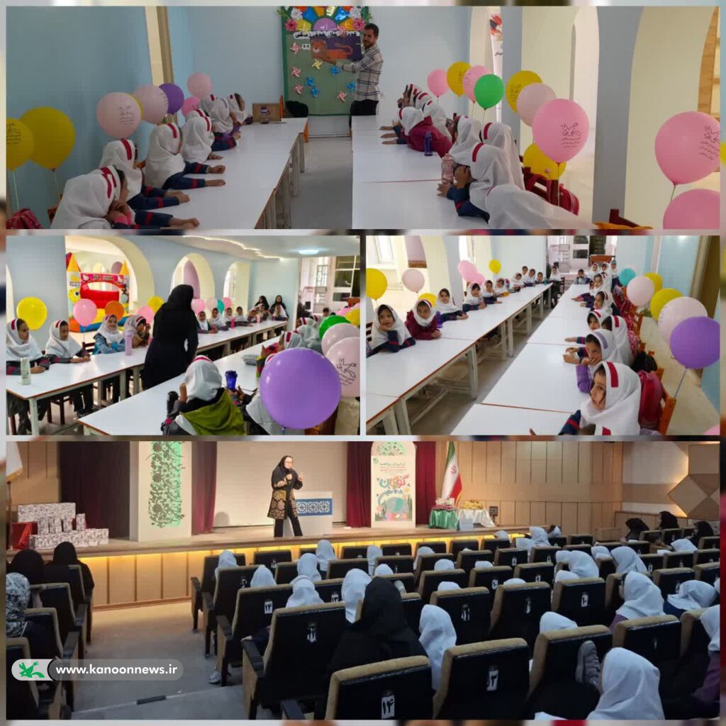 ۴۱۰۰ کودک زنجانی پای ۵۵ قصه‌گوی کانون نشستند