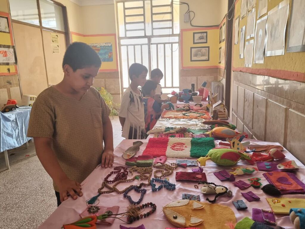 نمایشگاه ۳۰۰ اثر هنری در سرپلذهاب گشایش یافت