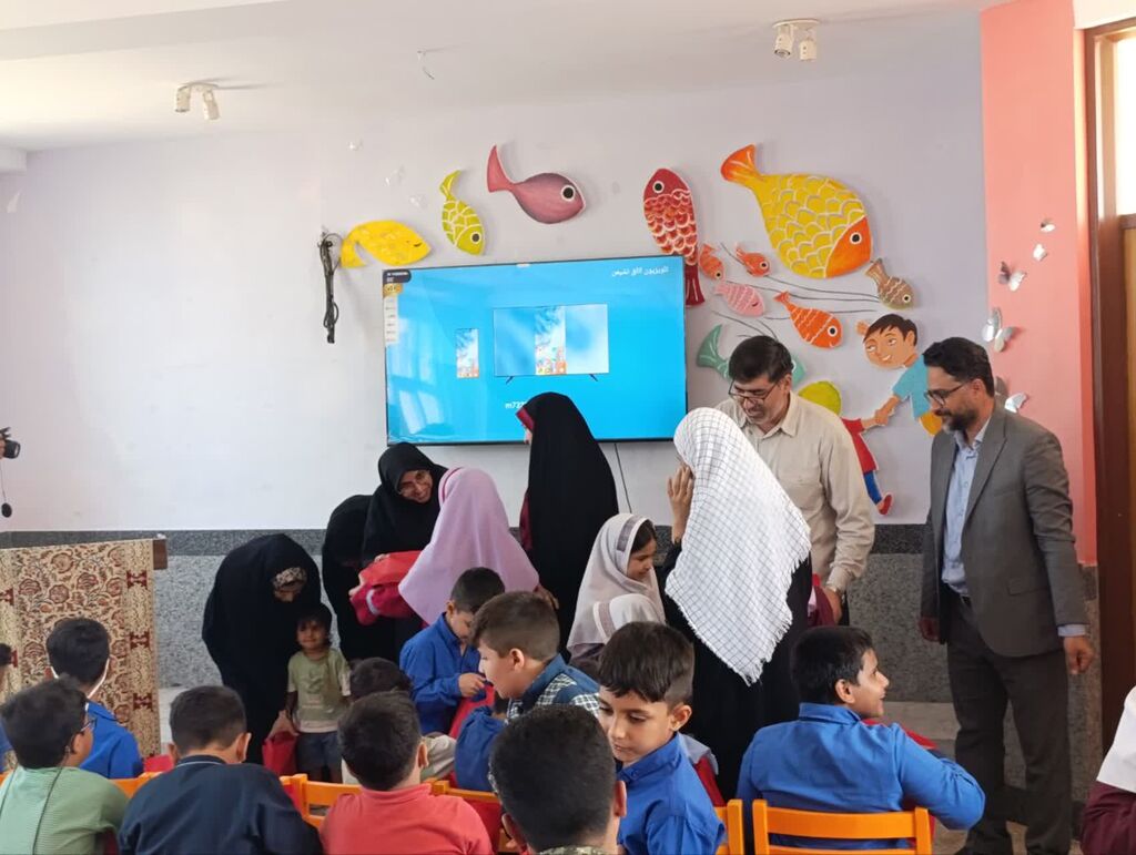 نویدی روشن برای کودکان و نوجوانان جزیره تنب بزرگ