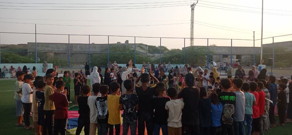 شادی و نشاط کودکان مرکز قشم و جزیره لارک