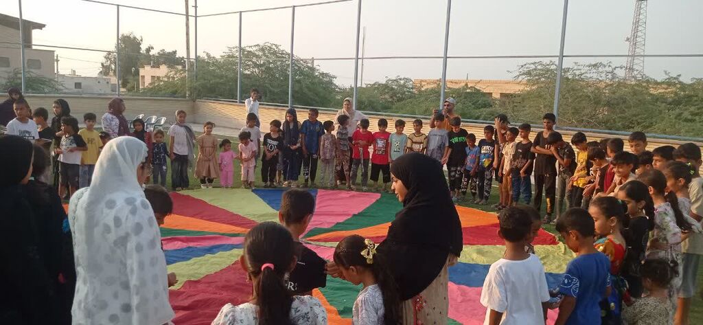 شادی و نشاط کودکان مرکز قشم و جزیره لارک