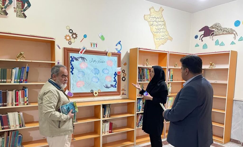 بازدید مشاور فرهنگی استاندار کرمانشاه از مرکز فرهنگی هنری آفرینش