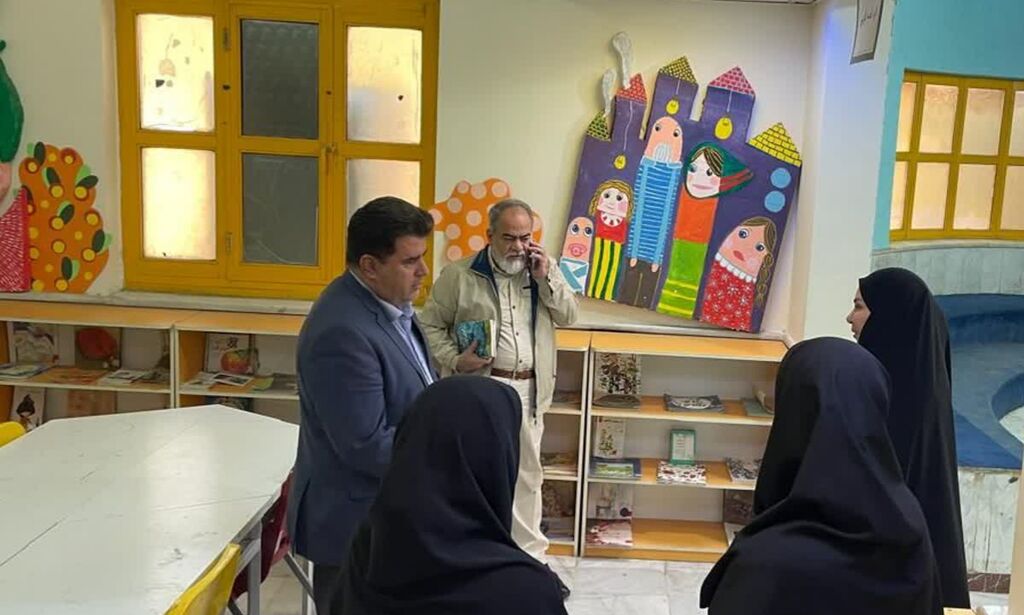 بازدید مشاور فرهنگی استاندار کرمانشاه از مرکز فرهنگی هنری آفرینش