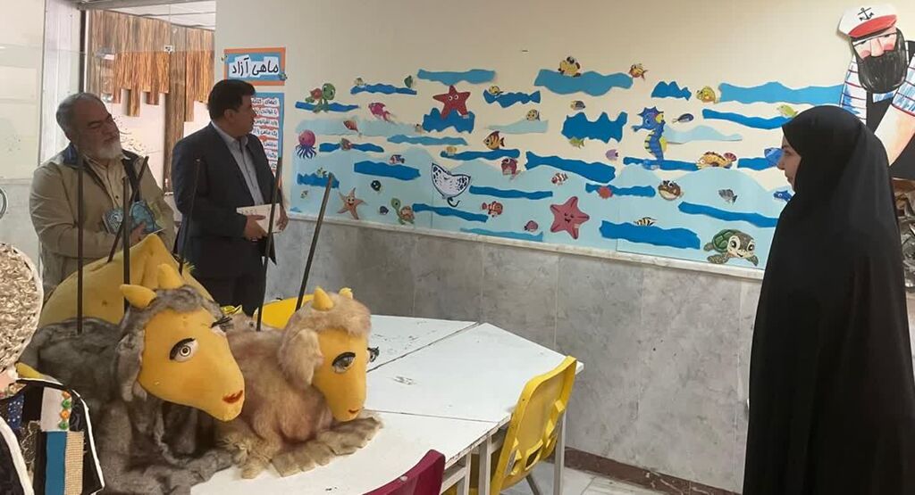 بازدید مشاور فرهنگی استاندار کرمانشاه از مرکز فرهنگی هنری آفرینش