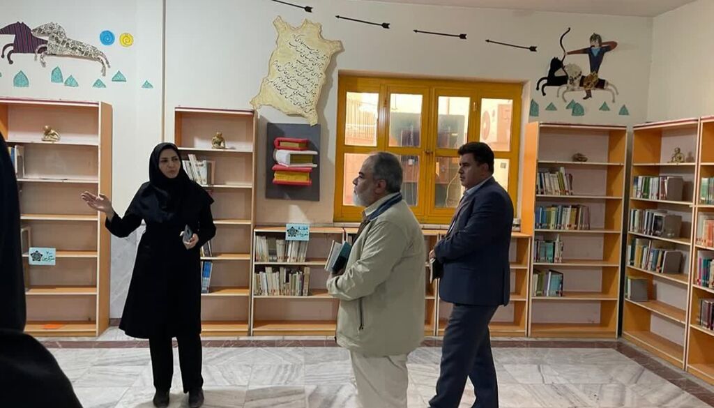بازدید مشاور فرهنگی استاندار کرمانشاه از مرکز فرهنگی هنری آفرینش