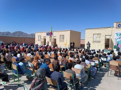 هفته ملی کودک در روستای عشایری علی آباد چاه زرد زاهدان(سیستان و بلوچستان)