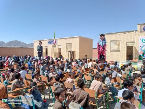 هفته ملی کودک در روستای عشایری علی آباد چاه زرد زاهدان(سیستان و بلوچستان)