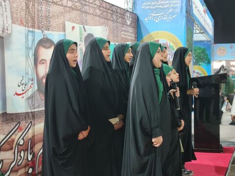 فعالیت فرهنگی‌هنری کانون خوزستان در نمایشگاه توانمندی‌های روستاییان و عشایر