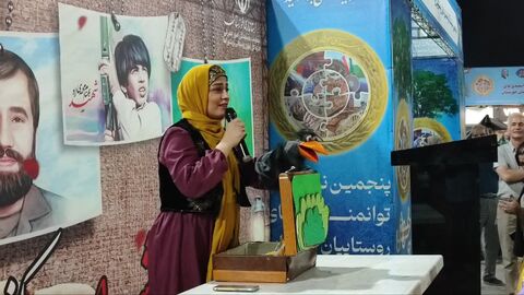 فعالیت فرهنگی‌هنری کانون خوزستان در نمایشگاه توانمندی‌های روستاییان و عشایر