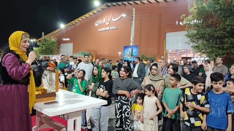 فعالیت فرهنگی‌هنری کانون خوزستان در نمایشگاه توانمندی‌های روستاییان و عشایر