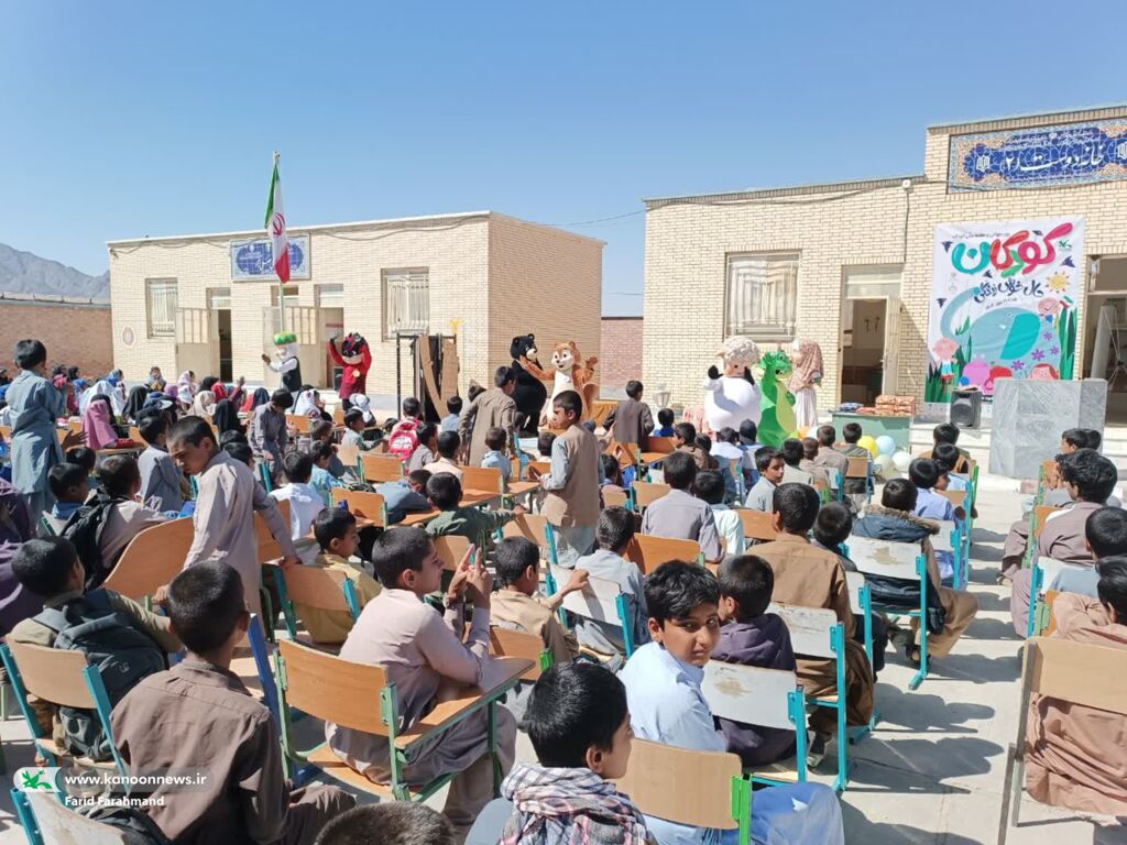 سفر فرهنگی هفته ملی کودک به روستای عشایری علی آباد چاه زرد زاهدان(سیستان و بلوچستان)