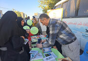 پویش «با مردم و محله» با مشارکت کانون پرورش فکری اردبیل در محله کلخوران برگزار شد