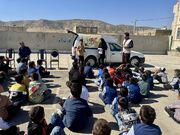 عطر شادی کانون در روستای برف‌آباد اسلام‌آباد غرب