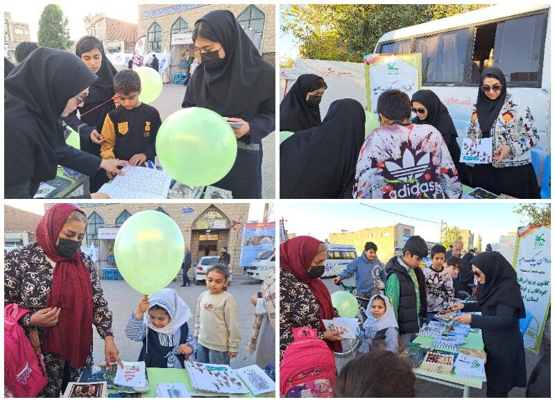پویش «با مردم و محله» با مشارکت کانون پرورش فکری اردبیل در محله کلخوران برگزار شد